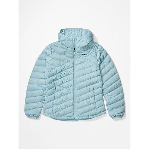 Marmot Down Jacket Blue NZ - Highlander Jackets Womens NZ3485976